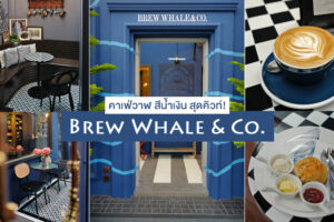 Brew Whale & Co. Cafe คาเฟ่วาฬ ดีไซน์เก๋ ร้านกาแฟเชียงราย เปิดใหม่