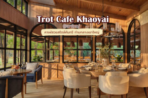 รีวิว Trot Cafe Khaoyai คาเฟ่เขาใหญ่สวยสไตล์คันทรี ท่ามกลางเขาใหญ่